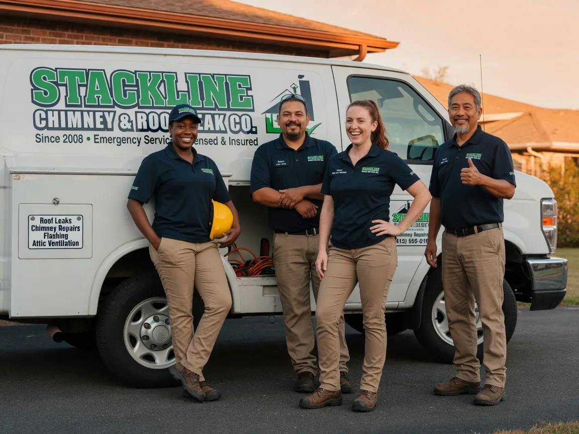 Chimney flashing repair company in Armstrong, TX